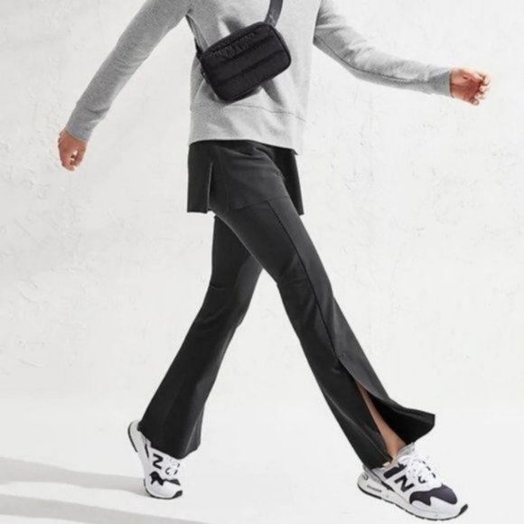 Athleta Stellar Flare Trousers size 2 Black - Picture 6 of 7